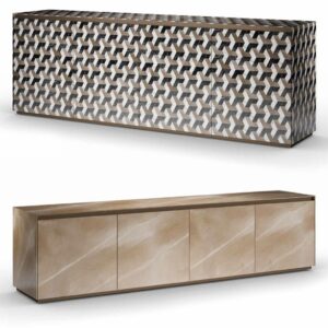 MONOLITE BUFFET VETRO MARMO ART