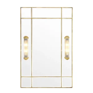 MIRROR BEAUMONT WITH LIGHT GOLD