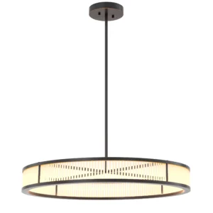 CHANDELIER THIBAUD L BRONZE