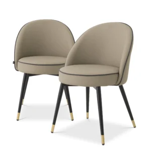 SEDIA DA PRANZO COOPER SET DI 2 BEIGE