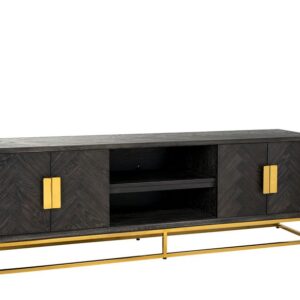 CREDENZA TV BLACKBONE ORO 4 PORTE 185 (ORO)