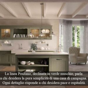 CUCINA POSITANO BRITISH MOSS