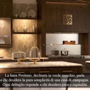 CUCINA POSITANO CLASSICA VERSIONE B