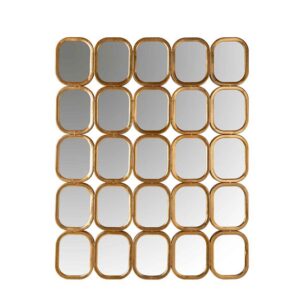 MIRROR MARILA WITH 25 MIRRORS (GOLD)