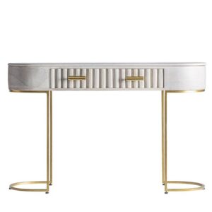CONSOLE TABLE GLEES CREAM/GOLD