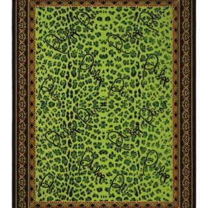 PP CARPET JUNGLE 300 X 400CM  GREEN FLUO