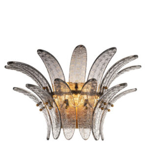 PP WALL LAMP BEL AIR SMOKED GLASS